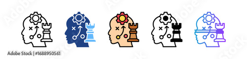 Strategic Thinking multiple icon