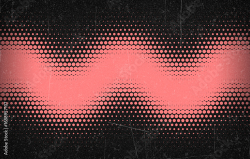 Grunge halftone gradient background. Faded grit noise texture. Colorful wallpaper. Retro pixelated backdrop. Anime or manga style comic overlay. Vector graphic design textured Grunge scratch template.