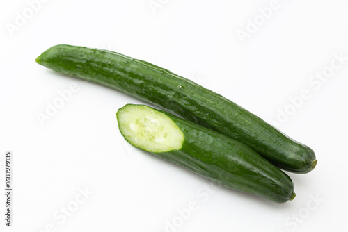 きゅうり　白バック