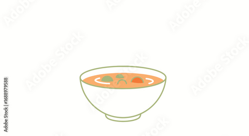 A Delicious Bowl of Hot Steaming Soup Filled With Vegetables And Broth A Comforting Meal Ready To Be Enjoyed