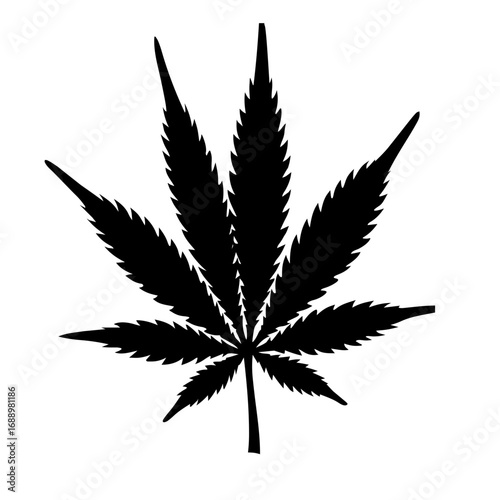cannabis leaf vector illustration