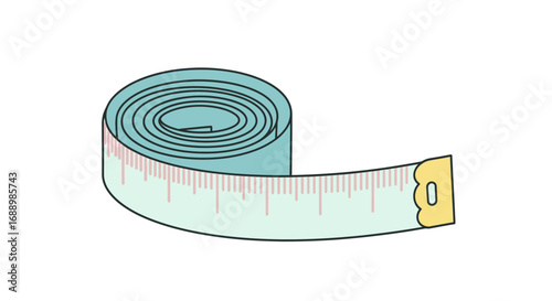Flexible Measuring Tape for Tailoring Sewing Crafting Body Measurements and Home Improvement Projects