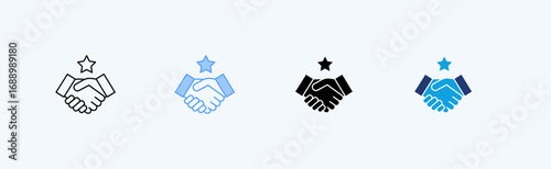 Wallpaper Mural Commitment Multiple Icon Illustration Vector Torontodigital.ca