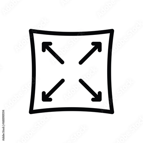 Stretch Icon Vector Symbol