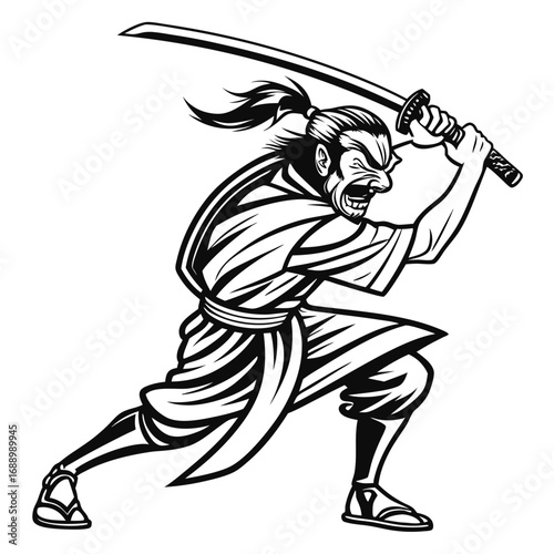 vector illustration of a dancing man