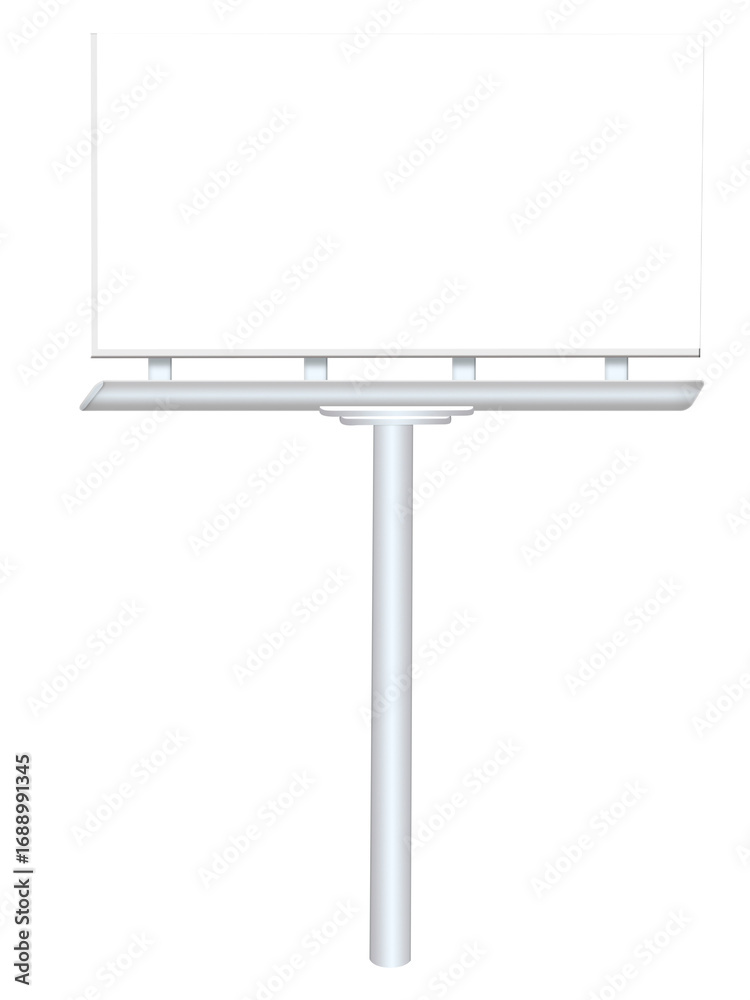 Obraz premium White Billboard