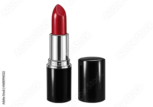 lipstick isolated on white background