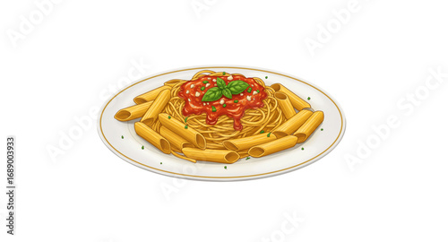 pasta with tomato sauce