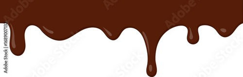 초코렛 배경 장식