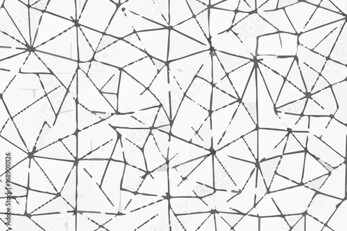 Abstract Grunge Geometric Pattern