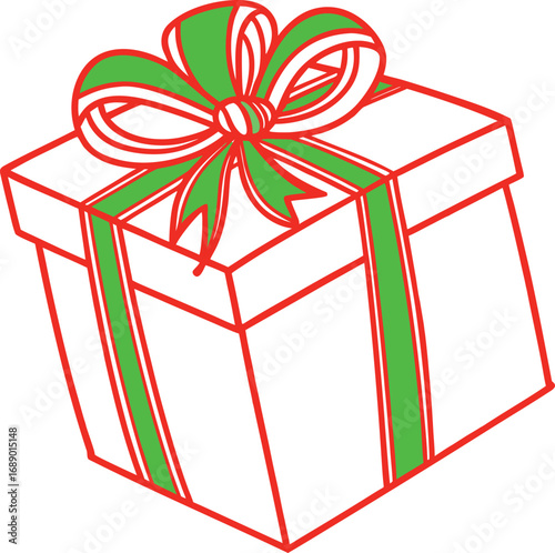 gift box vector, open gift box vector, birthday present gift box vector, Christmas gift box vector, wedding gift box vector, anniversary gift vector