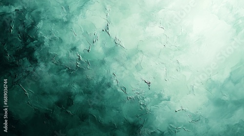 wet pastel pigment backdrop of wet pastel wash on canvas in mint green, low contrast pastel lighting, glossy watercolor finish