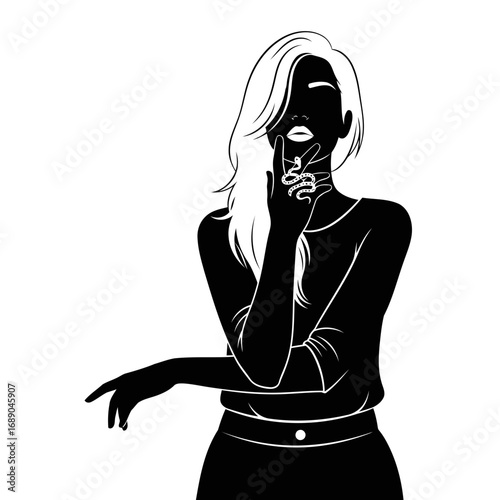 girl sneak finger ring