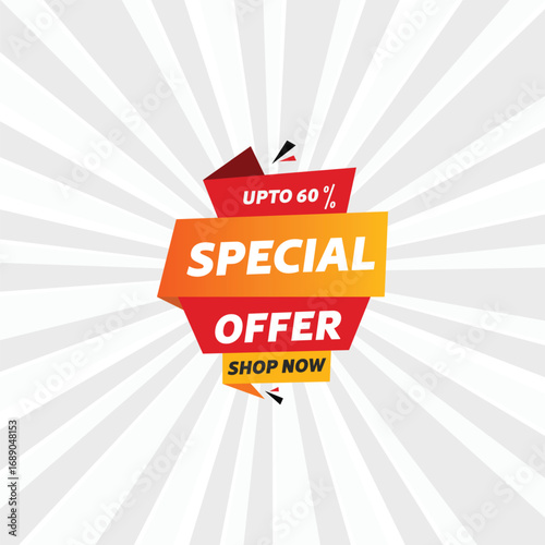 black friday sale banner with discount offer details