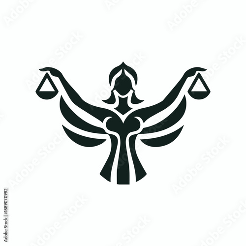 Justice Goddess Logo
