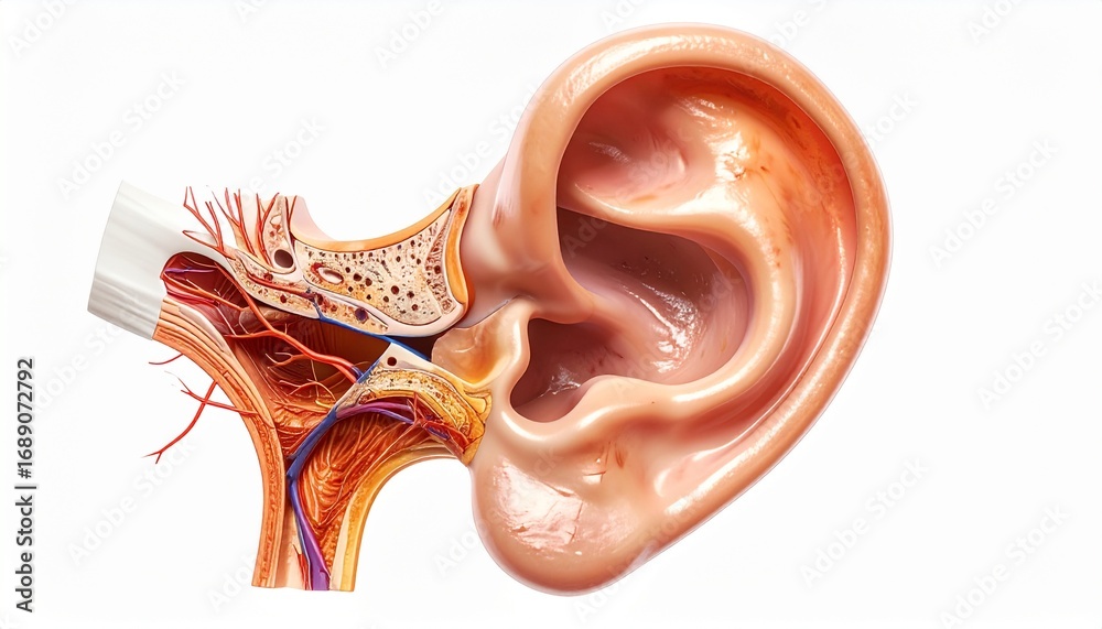Naklejka premium human heart anatomy
