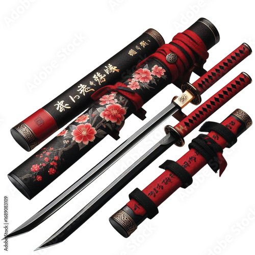 Japanese Katana Sword Set