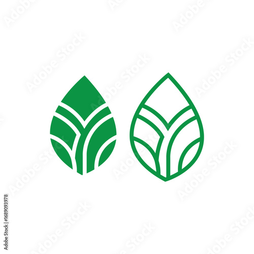 eco life logo design vector, Nature leave logo minimalist design green eco concept bio ecology healthy life environmental plant growth symbol, healthy life, body care, nature balance, eco lifestyle 