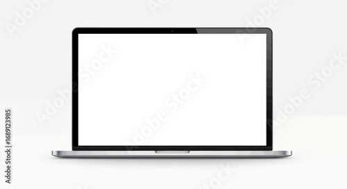laptop icon, notebook computer vector, blank screen laptop, digital device illustration, modern laptop graphic, portable computer symbol, notebook screen vector, technology device icon, open laptop il