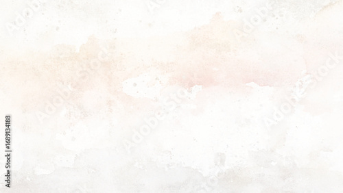 Brown background with watercolor texture grunge painted on border, old vintage brown paper with coffee tea or ink stains.