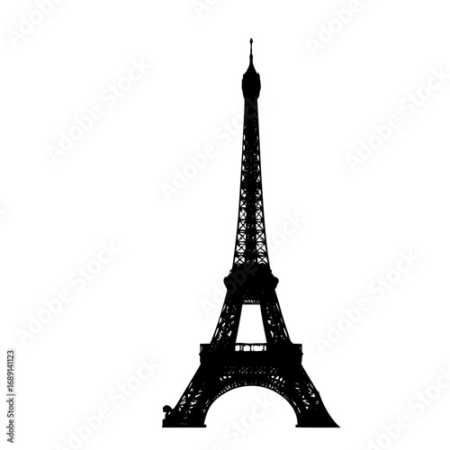 eiffel tower vector illustration