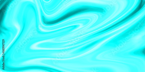 An abstract blue silk background with a flowing wave pattern and soft satin texture