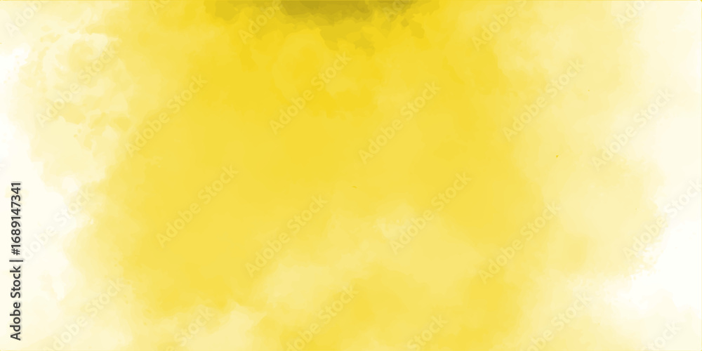 Abstract background of yellow paint on a textured and aged paper with a retro vintage pattern. old yellow paper texture, Abstract Painting of Yellow textured, yellow background vector backdrop.