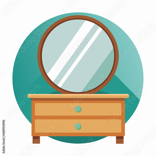 antique furniture in a room