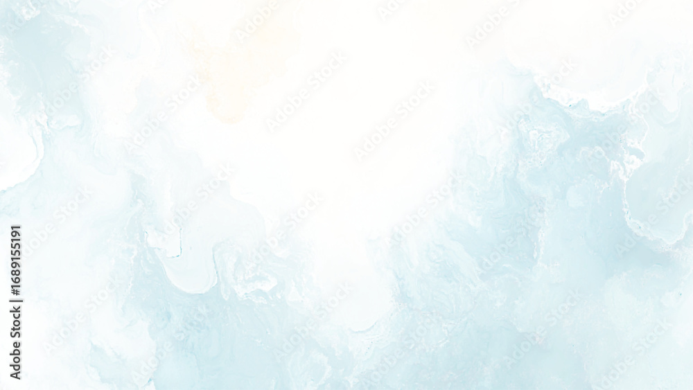 Fototapeta premium Brown and blue abstract watercolor texture background. Grunge background with space for text.