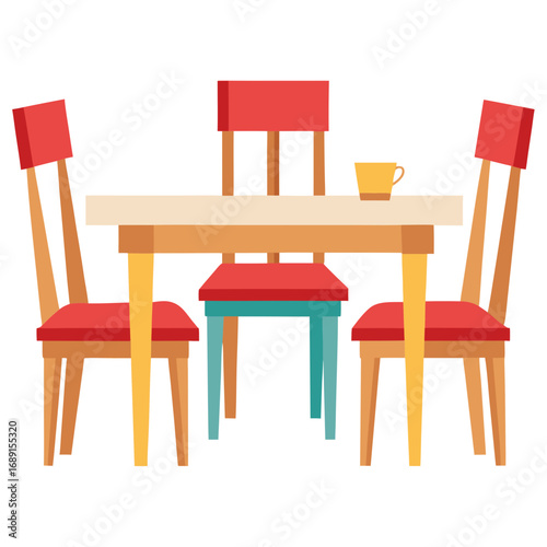 table and chairs