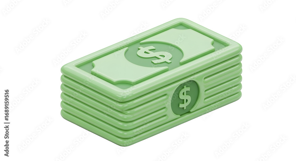 Fototapeta premium Stack of money