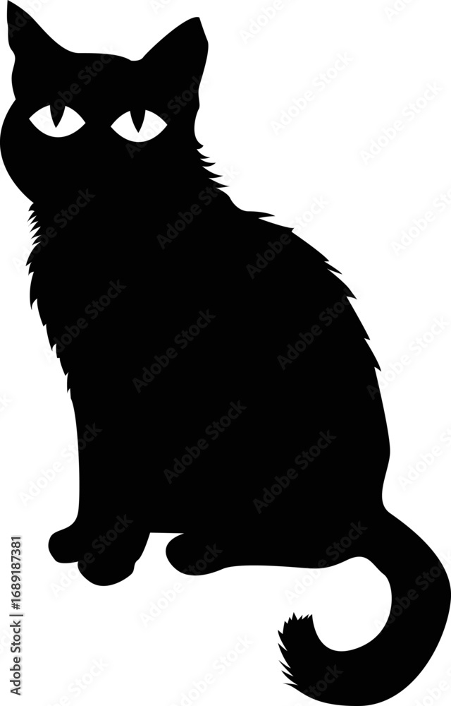 Obraz premium 할로윈 고양이