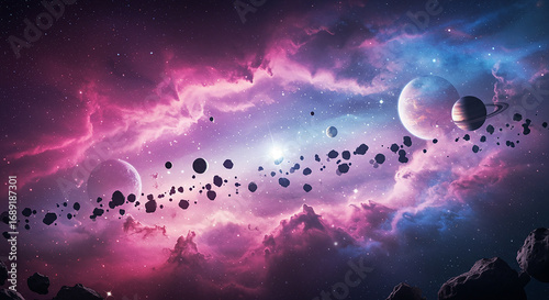 abstract background with space