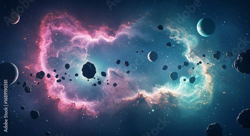 abstract background with space for text