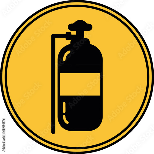 Fire extinguisher sign