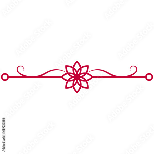 Elegant Diwali Divider