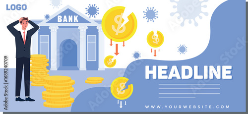 Digital bank business template