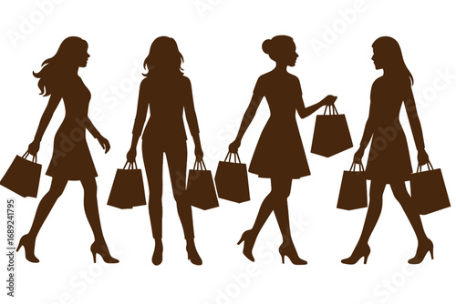 fashion shopping girls