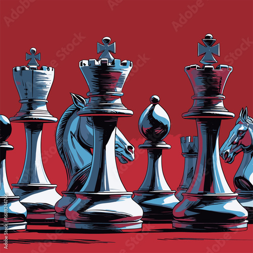 chess pawn vector