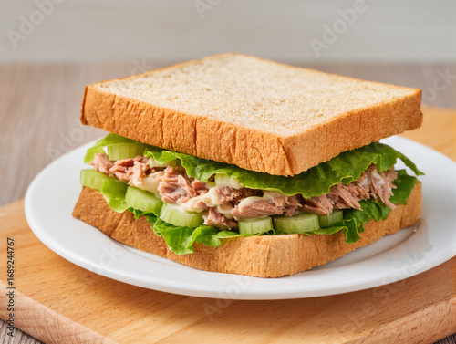 sandwich with tuna