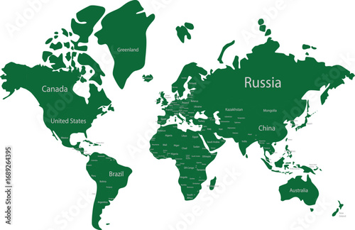 Continents in Color