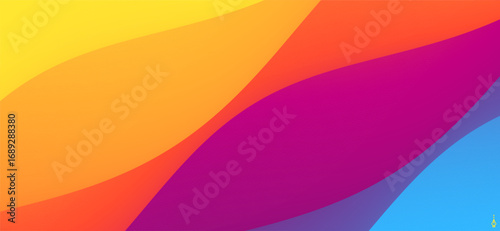 Abstract background with dynamic effect. Creative design poster with vibrant gradients. Vector illustration for advertising, marketing, presentation. Mobile screen.
