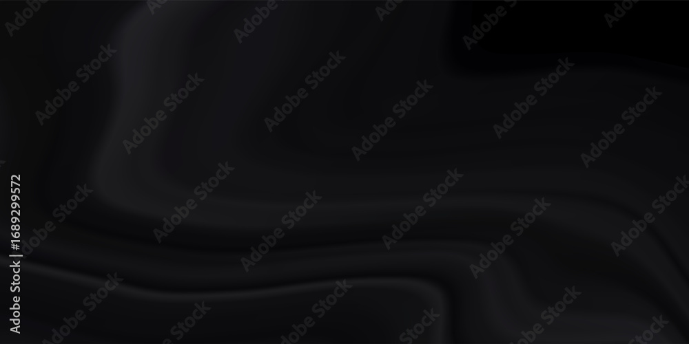 Fototapeta premium Black luxury fabric background with copy space