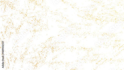 Golden Confetti and Dust Particles. Falling Shine Lights on Transparent Background