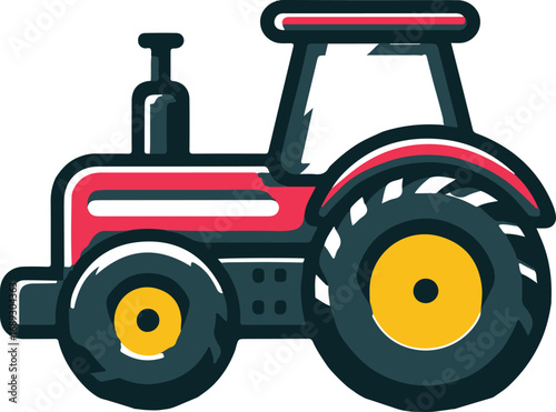 Tractor truck icon