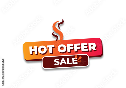 Hot Offer Sale Label Design