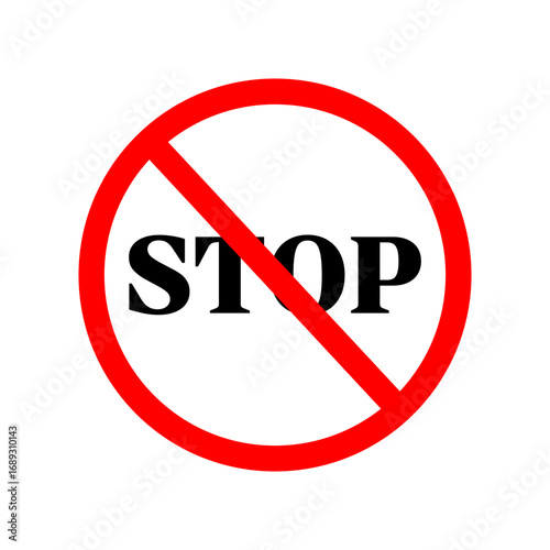 Free Download No Sign Icon Crossed Circle Vector Design - GFXLoad