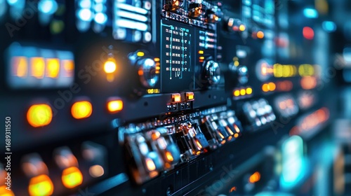 Wallpaper Mural Control panel technology Torontodigital.ca