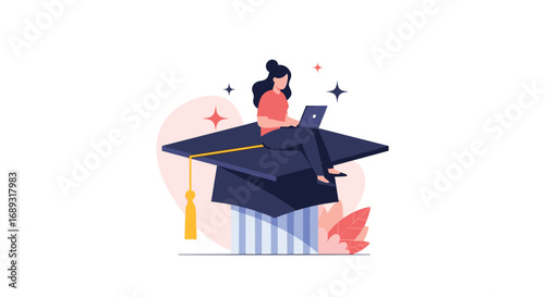 Online education learning digital skills training for future career growth
