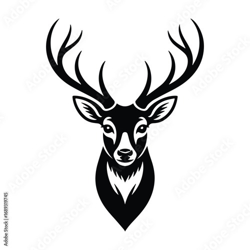 deer head vector